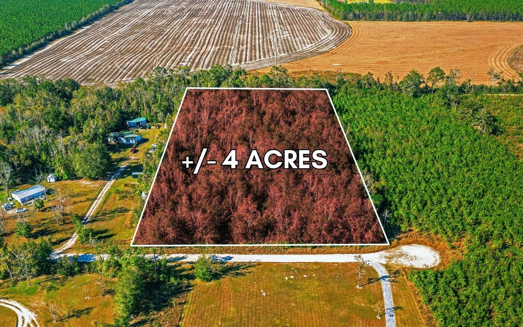 4.7 Acres of Recreational Land for Sale in Live Oak, Florida