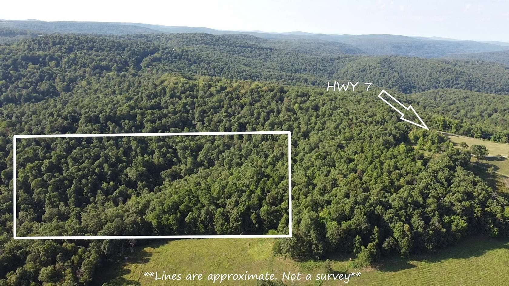 10 Acres of Recreational Land for Sale in Jasper, Arkansas