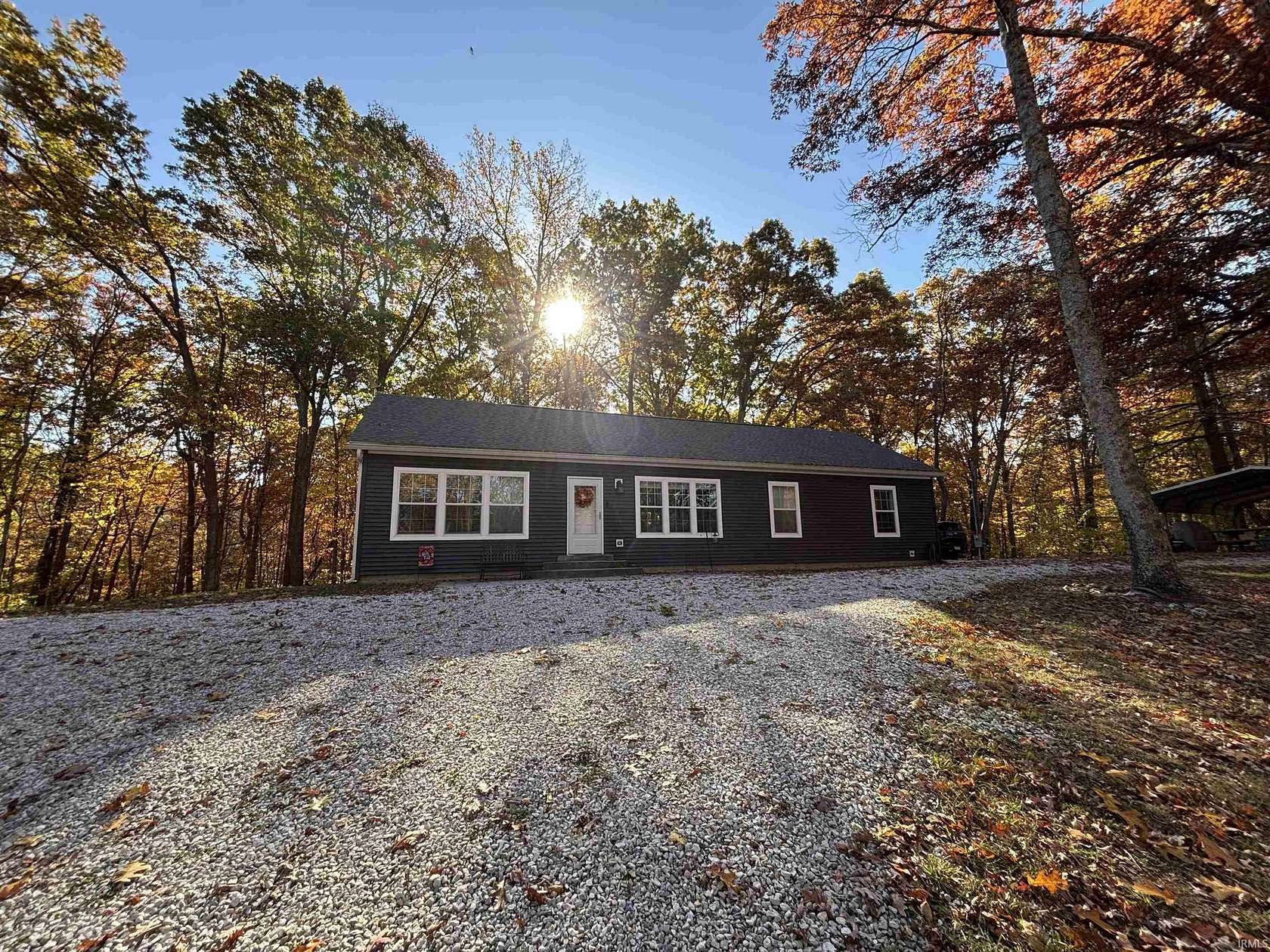 3 Acres of Residential Land with Home for Sale in Heltonville, Indiana