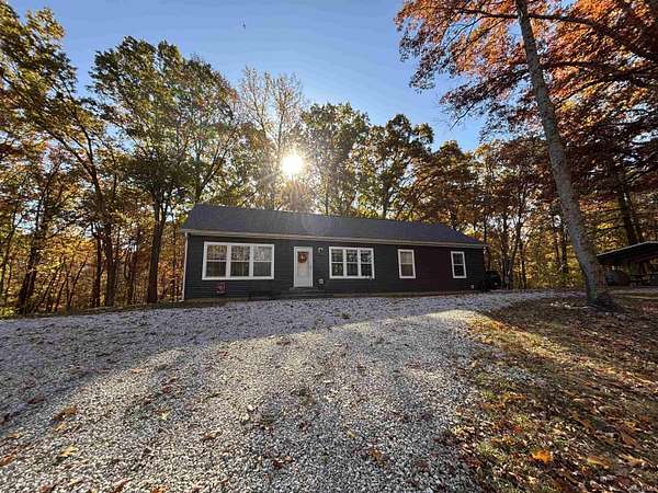 3 Acres of Residential Land with Home for Sale in Heltonville, Indiana