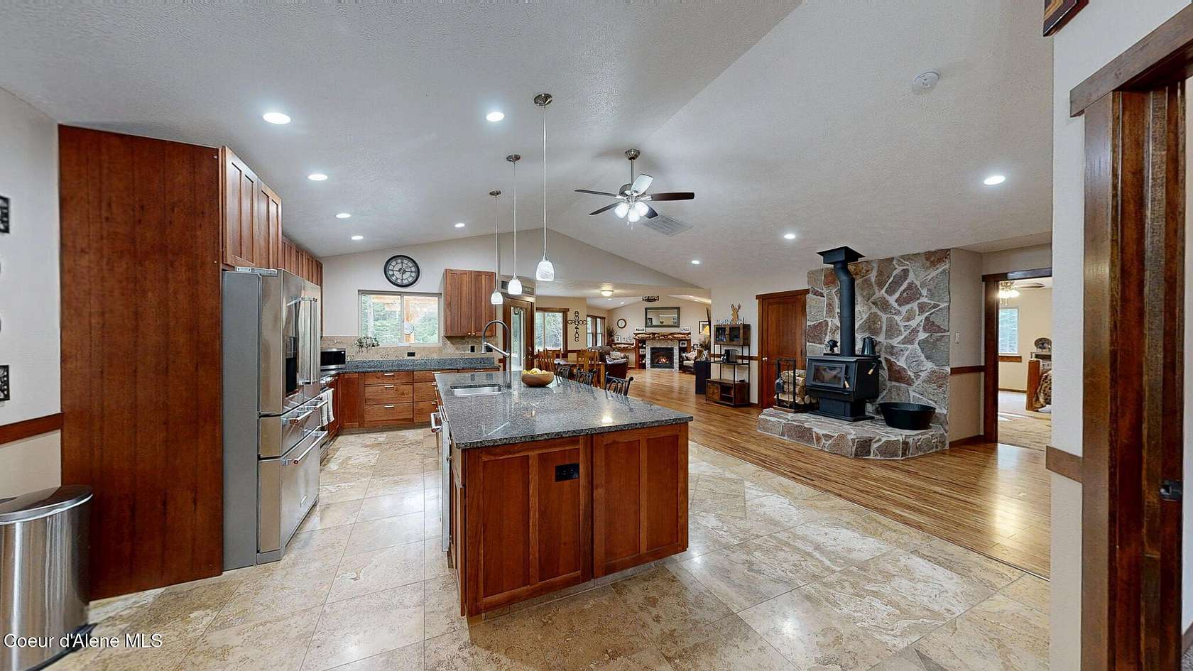 10 Acres of Residential Land with Home for Sale in Athol, Idaho