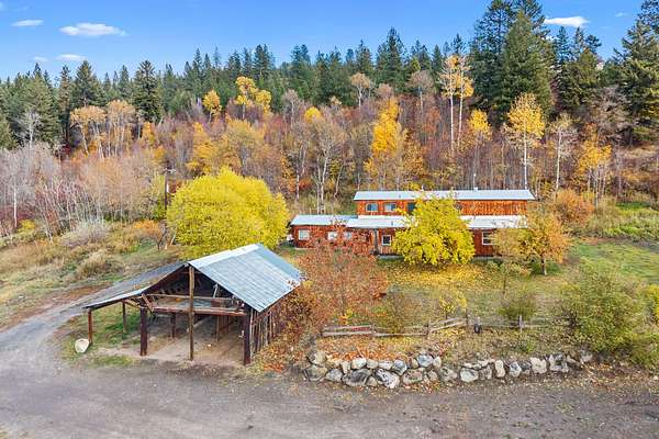 60 Acres of Recreational Land with Home for Sale in Kettle Falls, Washington
