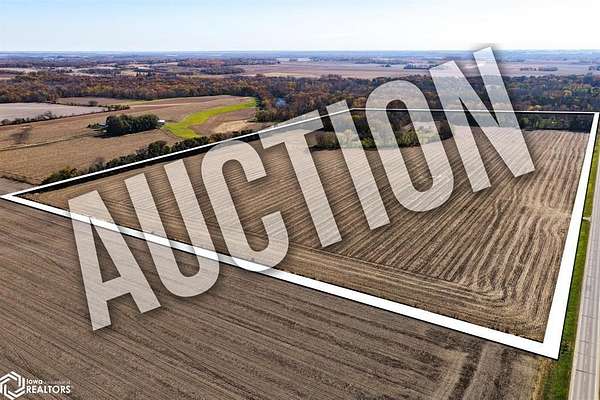60.8 Acres of Agricultural Land for Auction in Janesville, Iowa