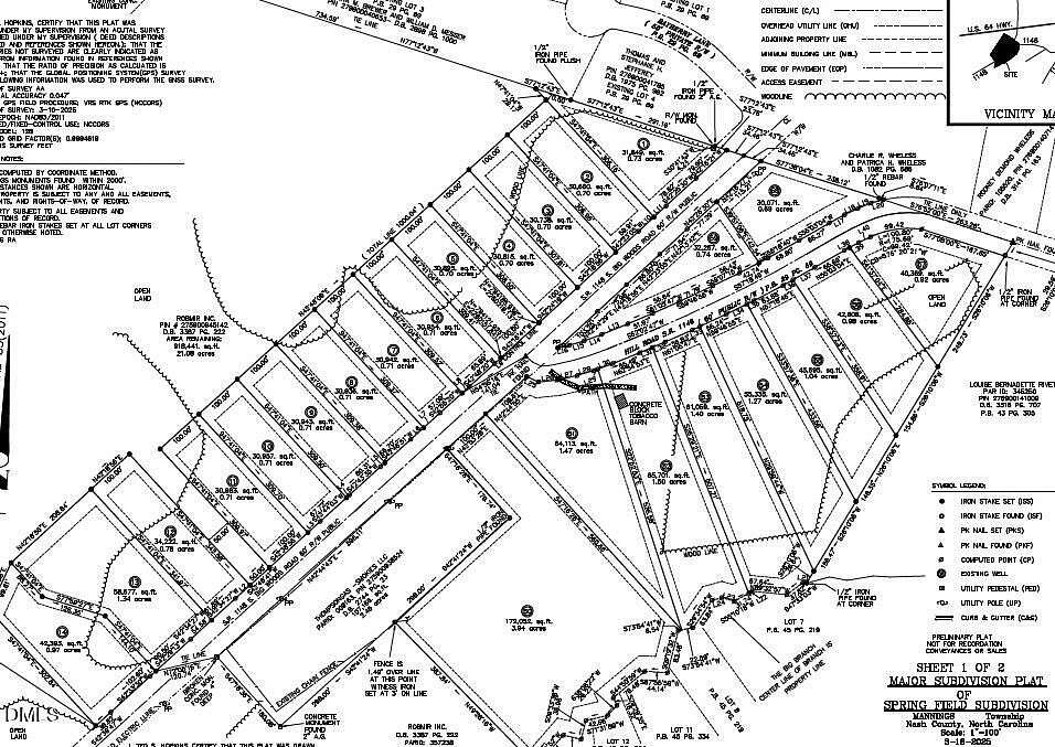 1.5 Acres of Residential Land for Sale in Spring Hope, North Carolina