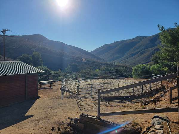 2 Acres of Land with Home for Lease in Fallbrook, California