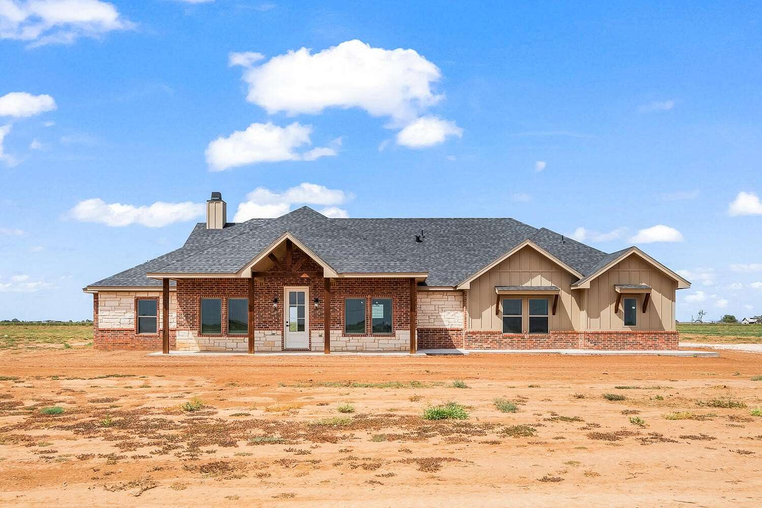 5 Acres of Residential Land with Home for Sale in Slaton, Texas