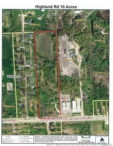 10 Acres of Mixed-Use Land for Sale in White Lake, Michigan