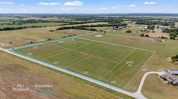 3.4 Acres of Residential Land for Sale in Adair, Oklahoma