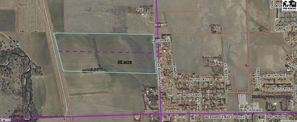 40 Acres of Land for Sale in Hutchinson, Kansas