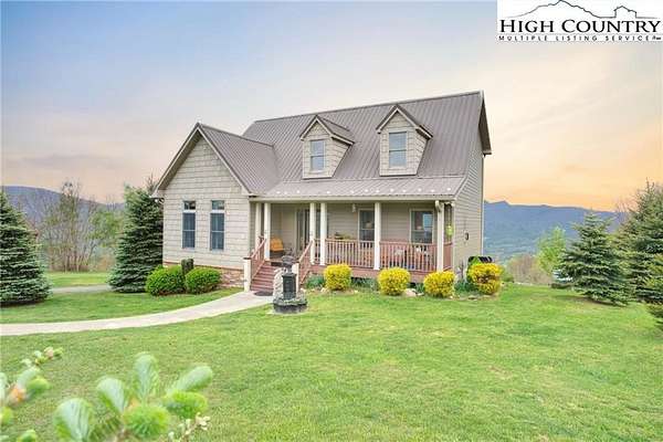 4 Acres of Residential Land with Home for Sale in West Jefferson, North Carolina