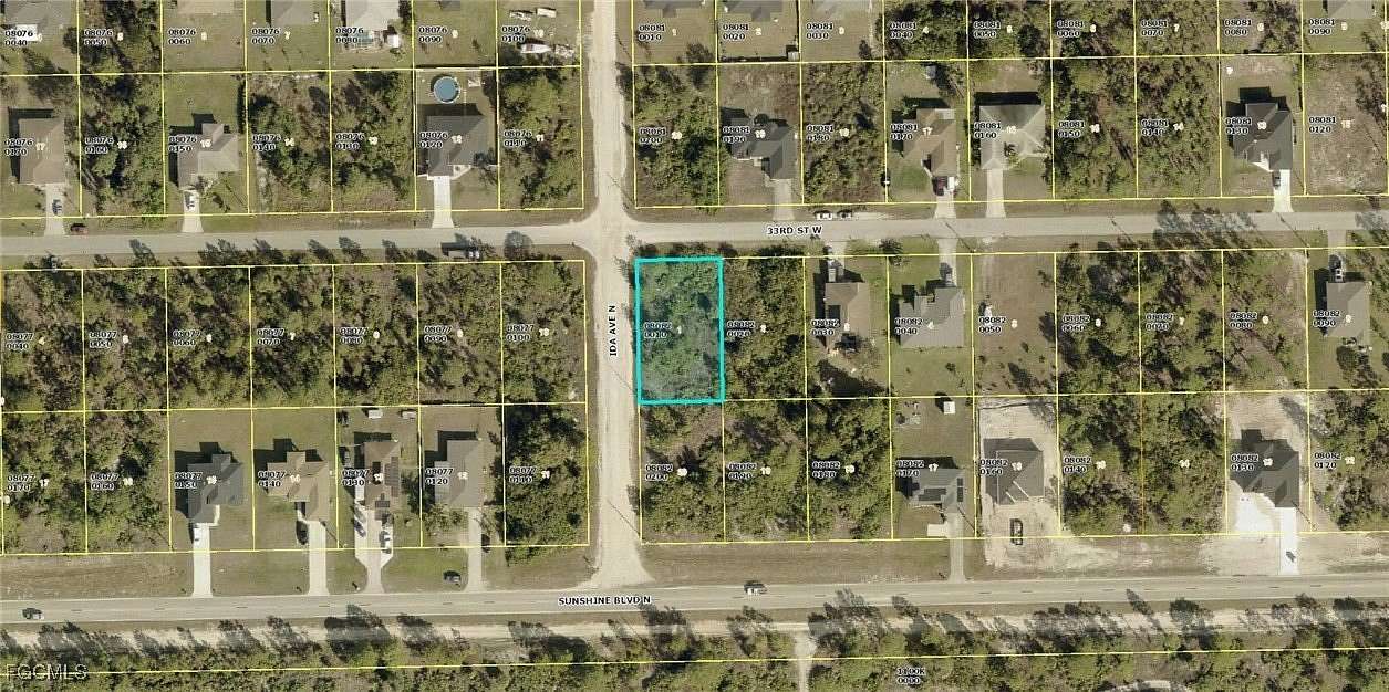 0.25 Acres of Residential Land for Sale in Lehigh Acres, Florida