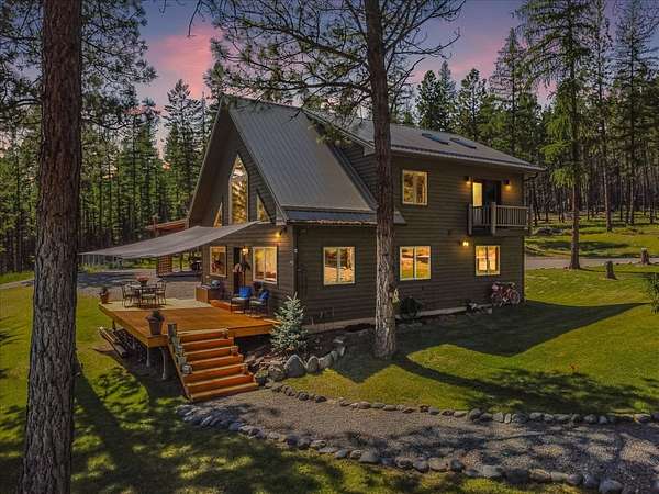 20 Acres of Recreational Land with Home for Sale in Eureka, Montana