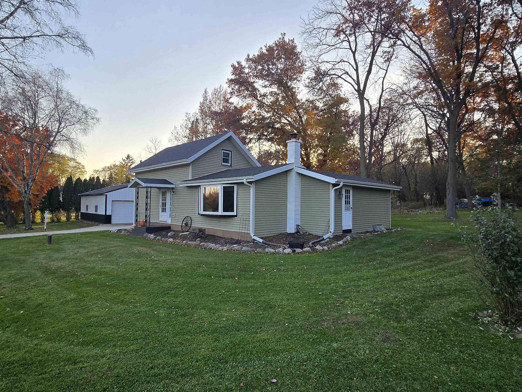 2.3 Acres of Residential Land with Home for Sale in Columbus, Wisconsin