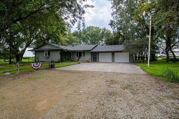 5 Acres of Residential Land with Home for Lease in Danville Township, Minnesota