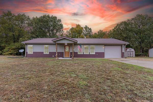 5 Acres of Residential Land with Home for Sale in Ava, Missouri