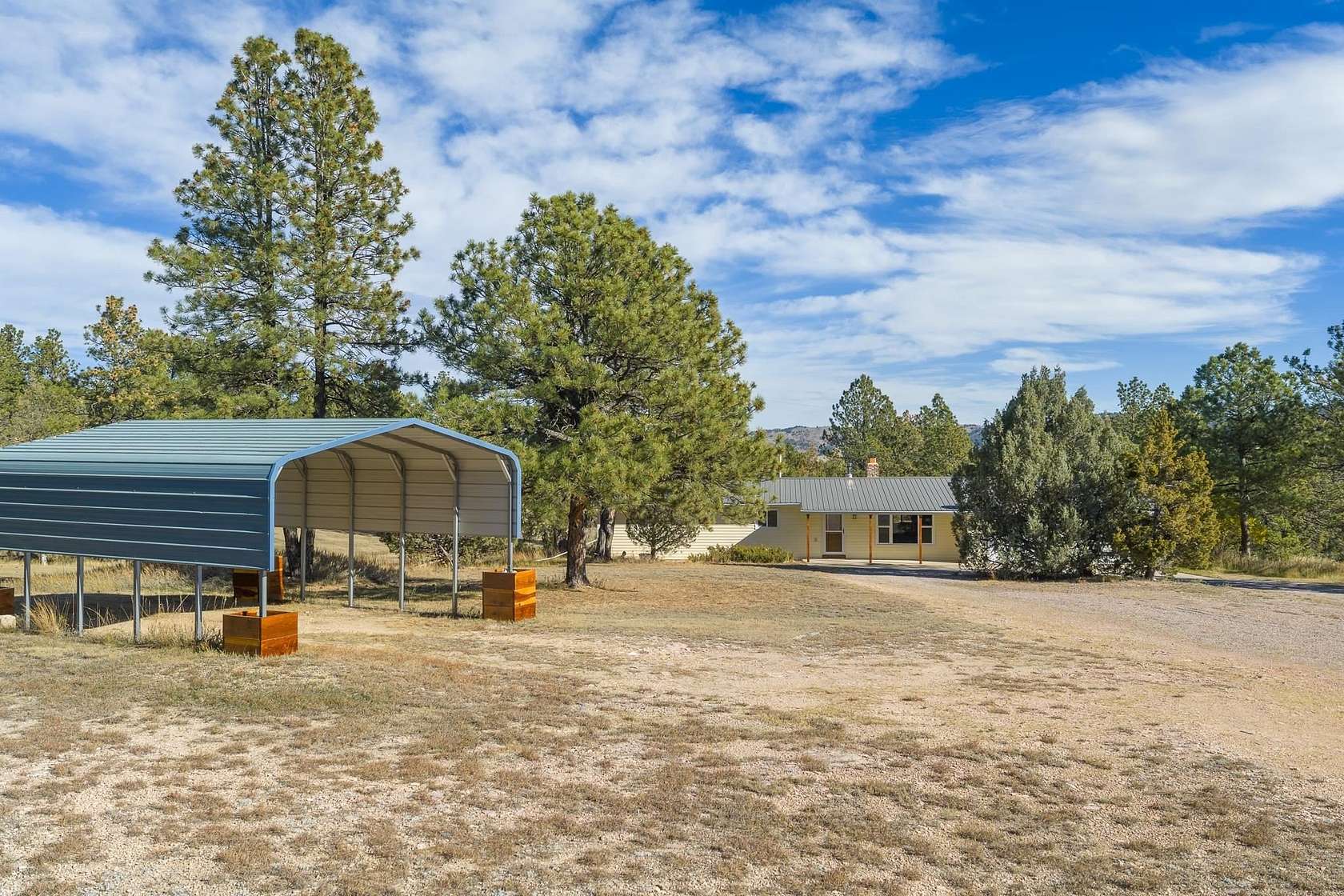 8.64 Acres of Land with Home for Sale in Hot Springs, South Dakota