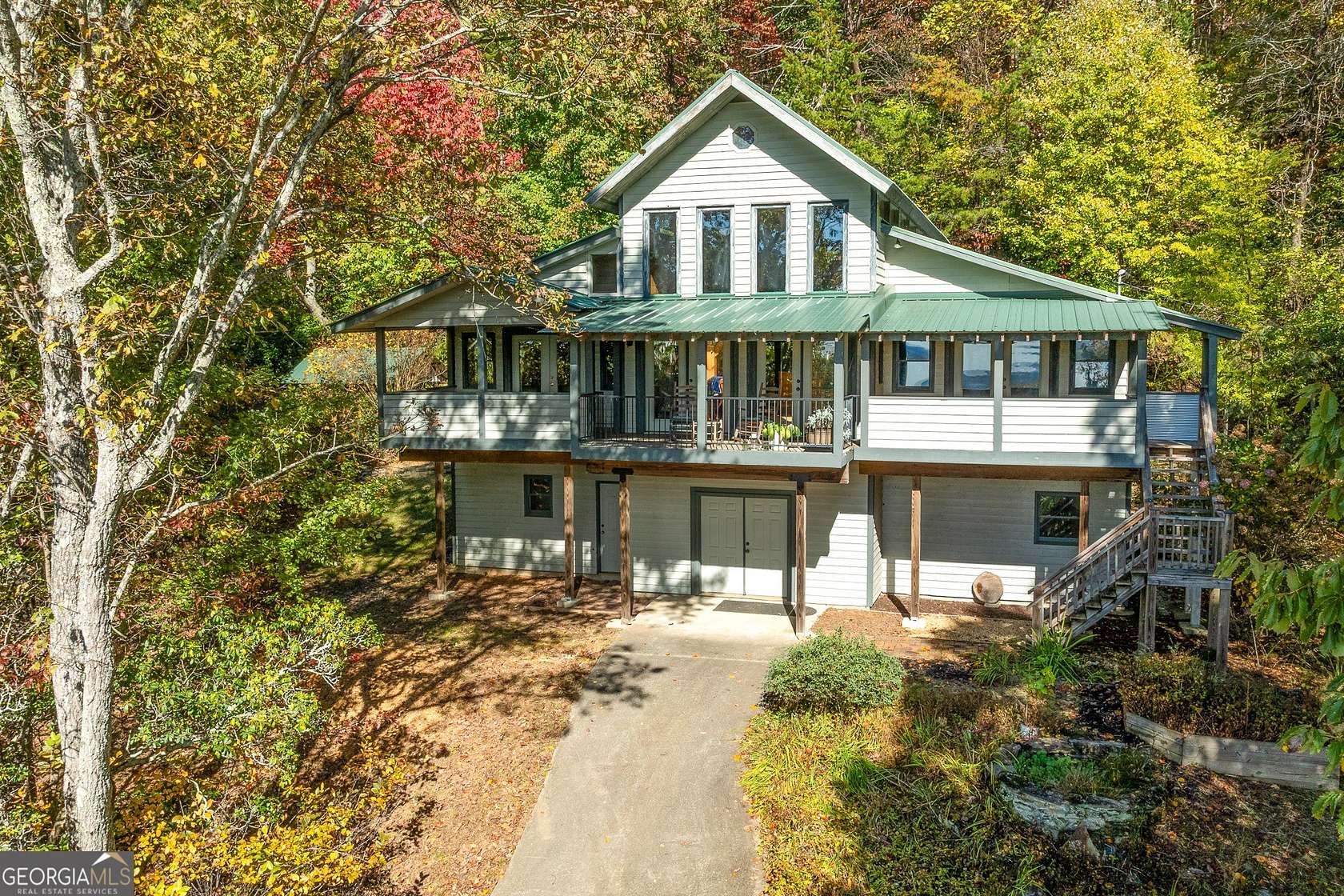 5.82 Acres of Residential Land with Home for Sale in Cleveland, Georgia