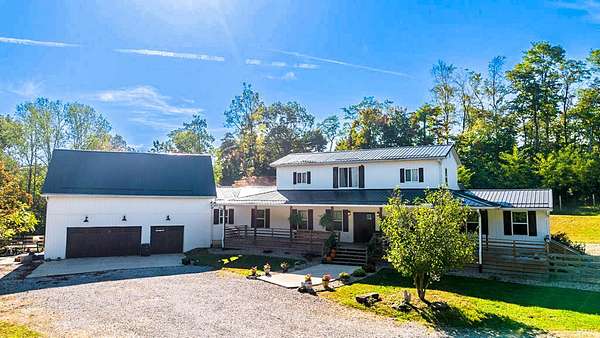 3 Acres of Residential Land with Home for Sale in Bloomington, Indiana