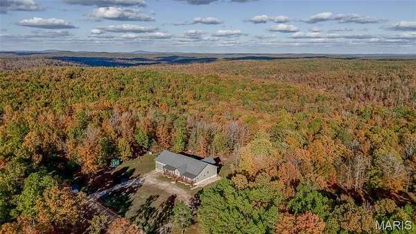 40 Acres of Recreational Land with Home for Sale in Ellsinore, Missouri