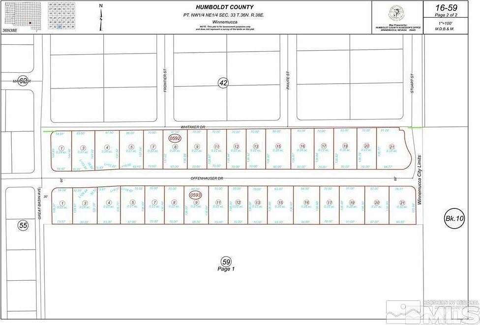 0.22 Acres of Land for Sale in Winnemucca, Nevada