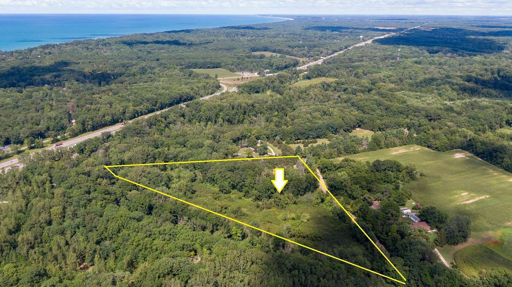 14.8 Acres of Land for Sale in Union Pier, Michigan