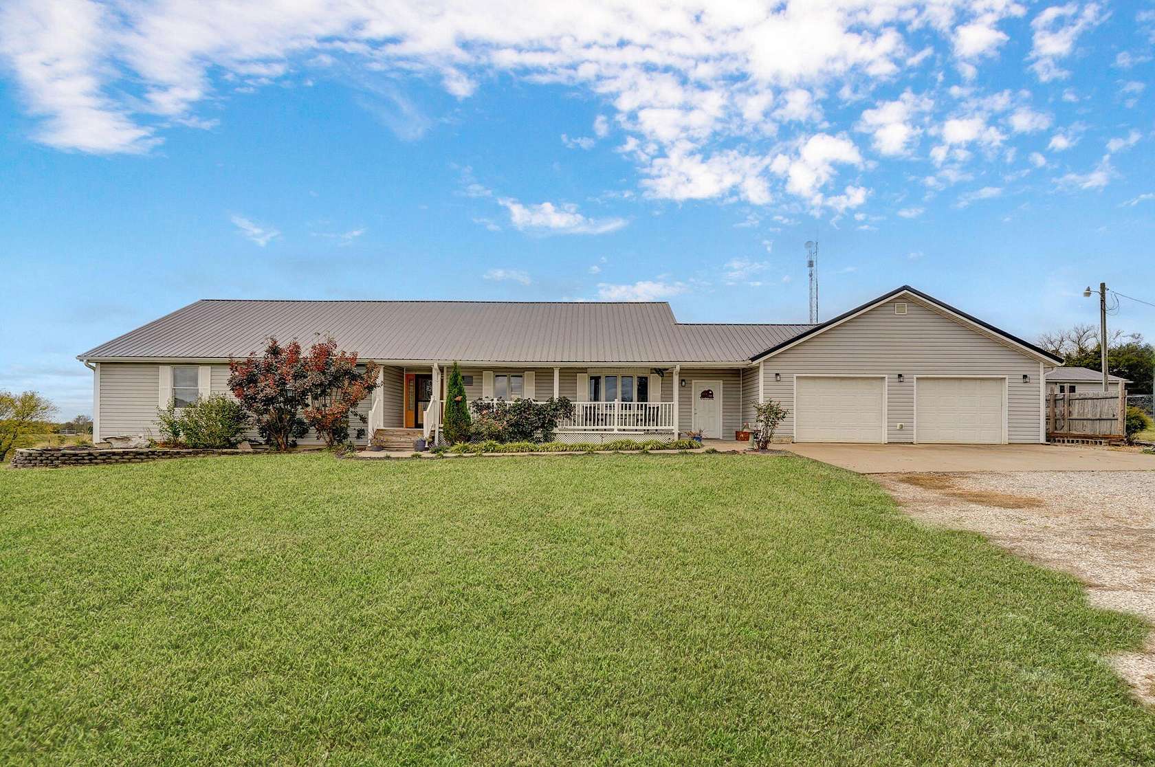 5 Acres of Residential Land with Home for Sale in Rogersville, Missouri