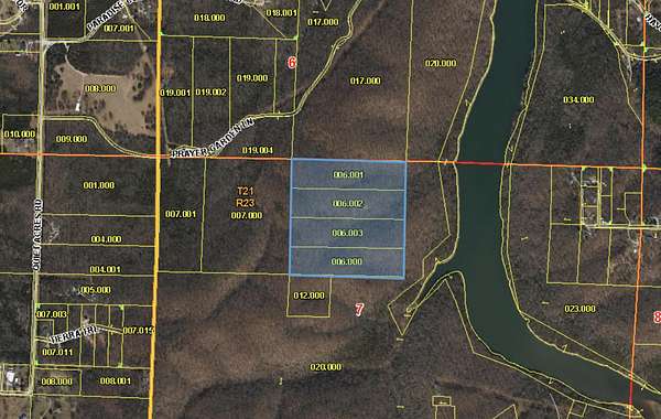 38.8 Acres of Land for Sale in Lampe, Missouri