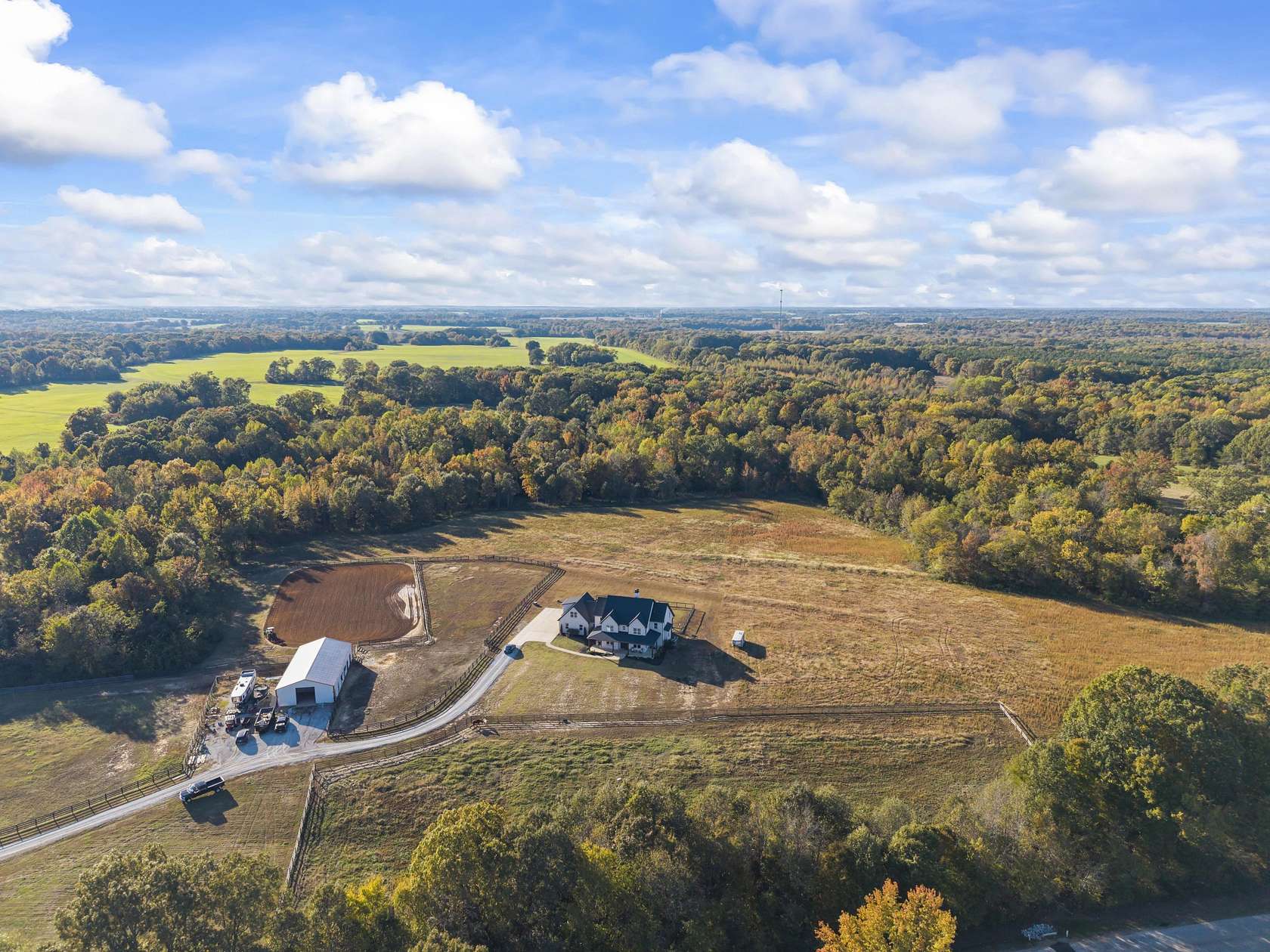 93.2 Acres of Land with Home for Sale in Denmark, Tennessee