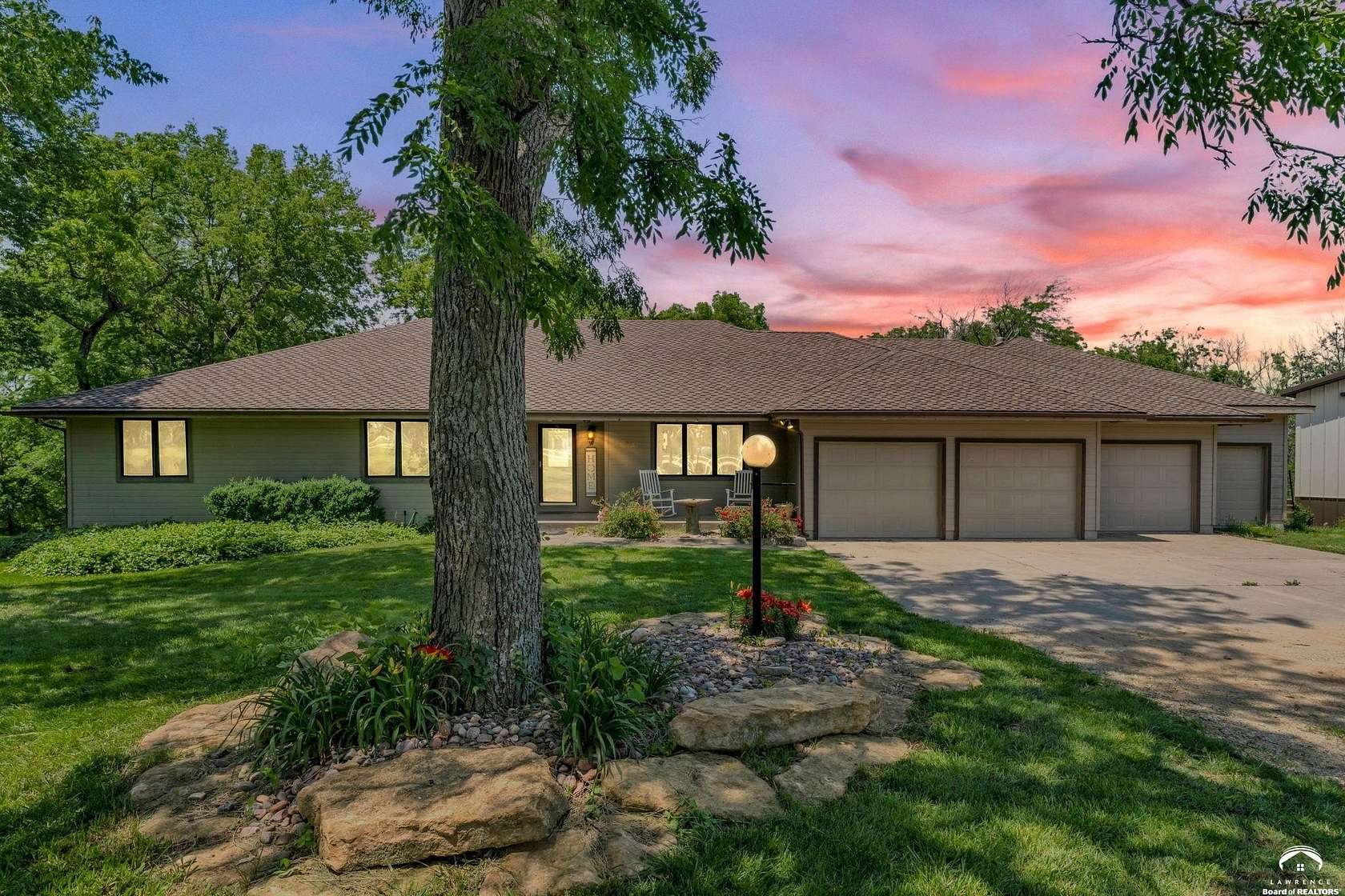 5.1 Acres of Residential Land with Home for Sale in Berryton, Kansas