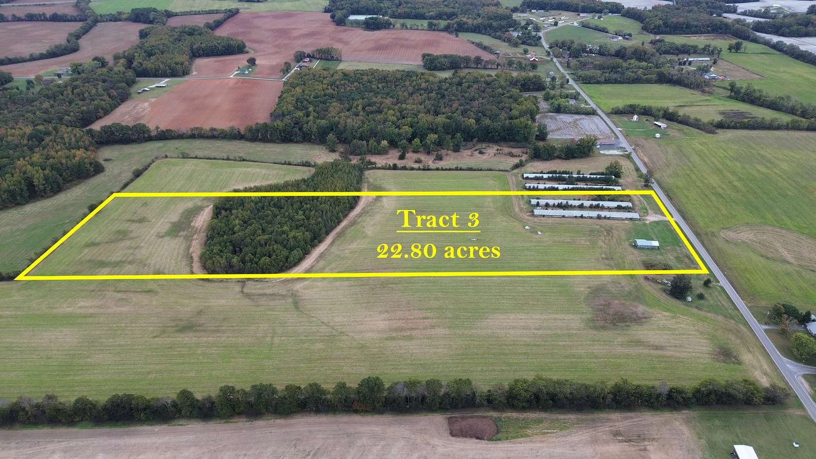 22.8 Acres of Recreational Land & Farm for Auction in Decherd, Tennessee