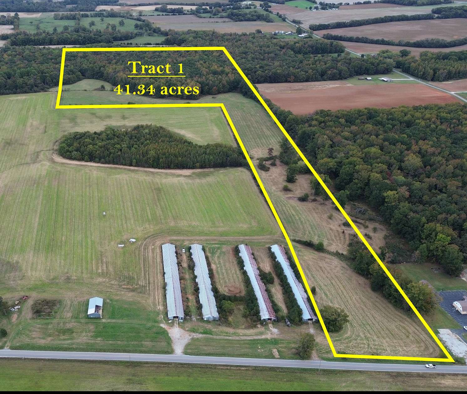 110 Acres of Recreational Land & Farm for Auction in Decherd, Tennessee