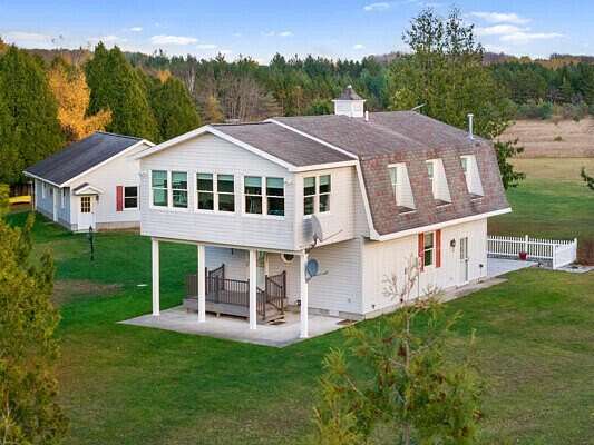 33 Acres of Land with Home for Sale in Alpena, Michigan