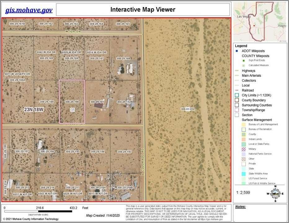 1 Acre of Land for Sale in Golden Valley, Arizona