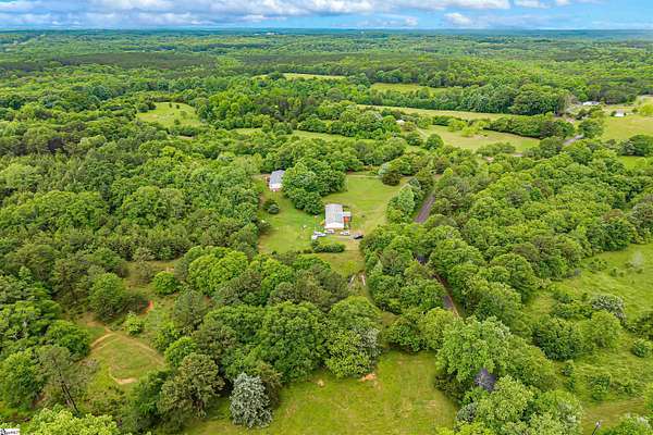 25 Acres of Recreational Land with Home for Sale in Liberty, South Carolina