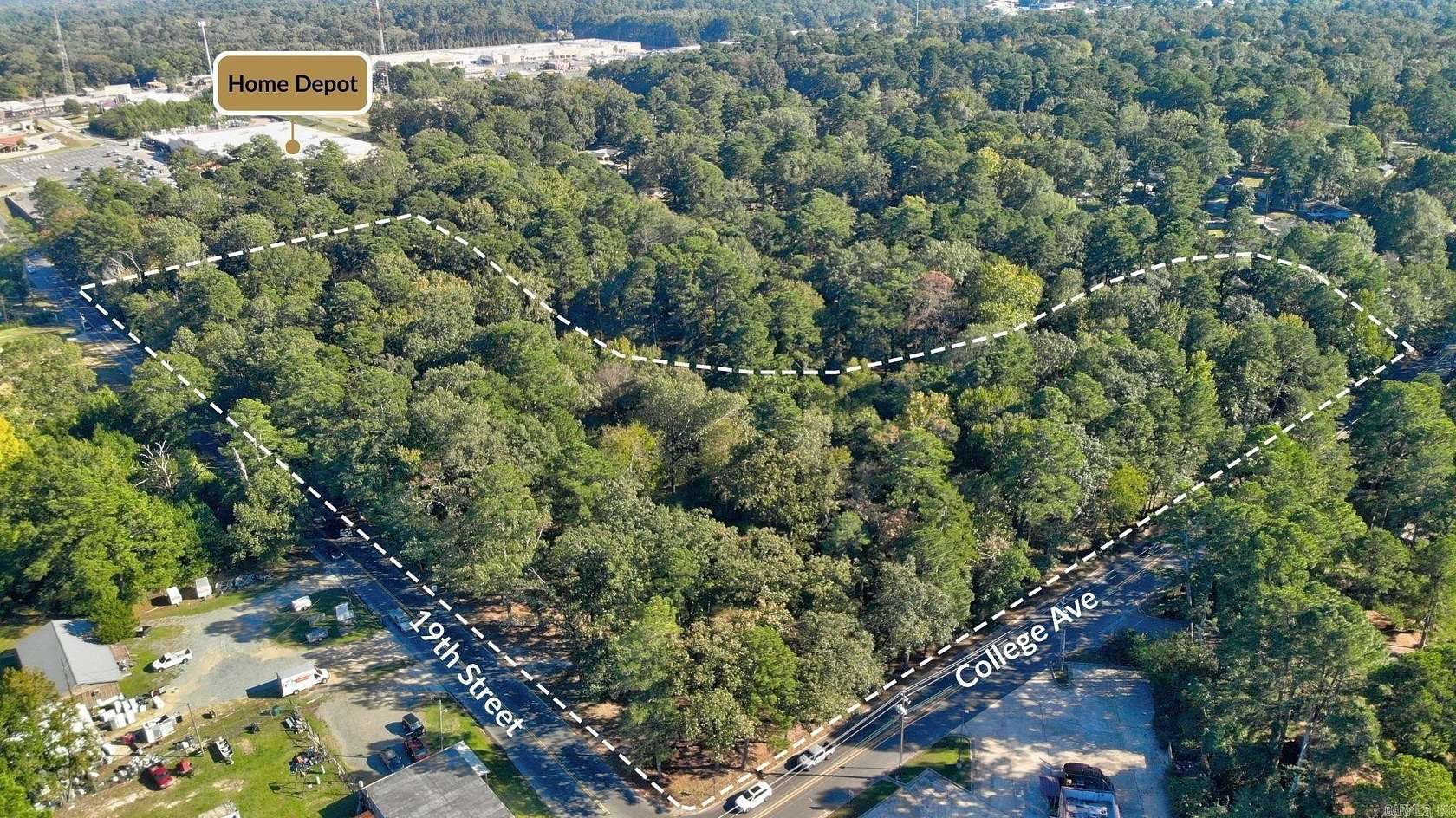 12.1 Acres of Commercial Land for Sale in El Dorado, Arkansas