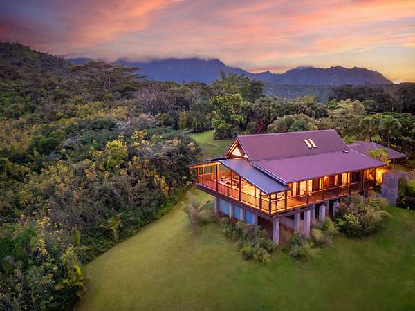 2 Acres of Residential Land with Home for Sale in Kilauea, Hawaii