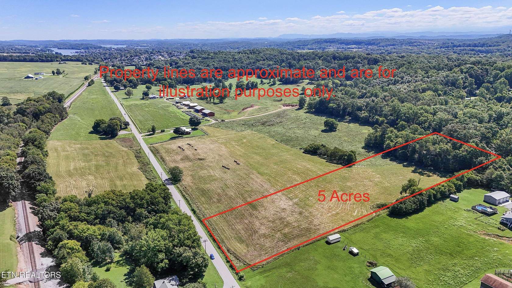 5 Acres of Residential Land for Sale in Lenoir City, Tennessee