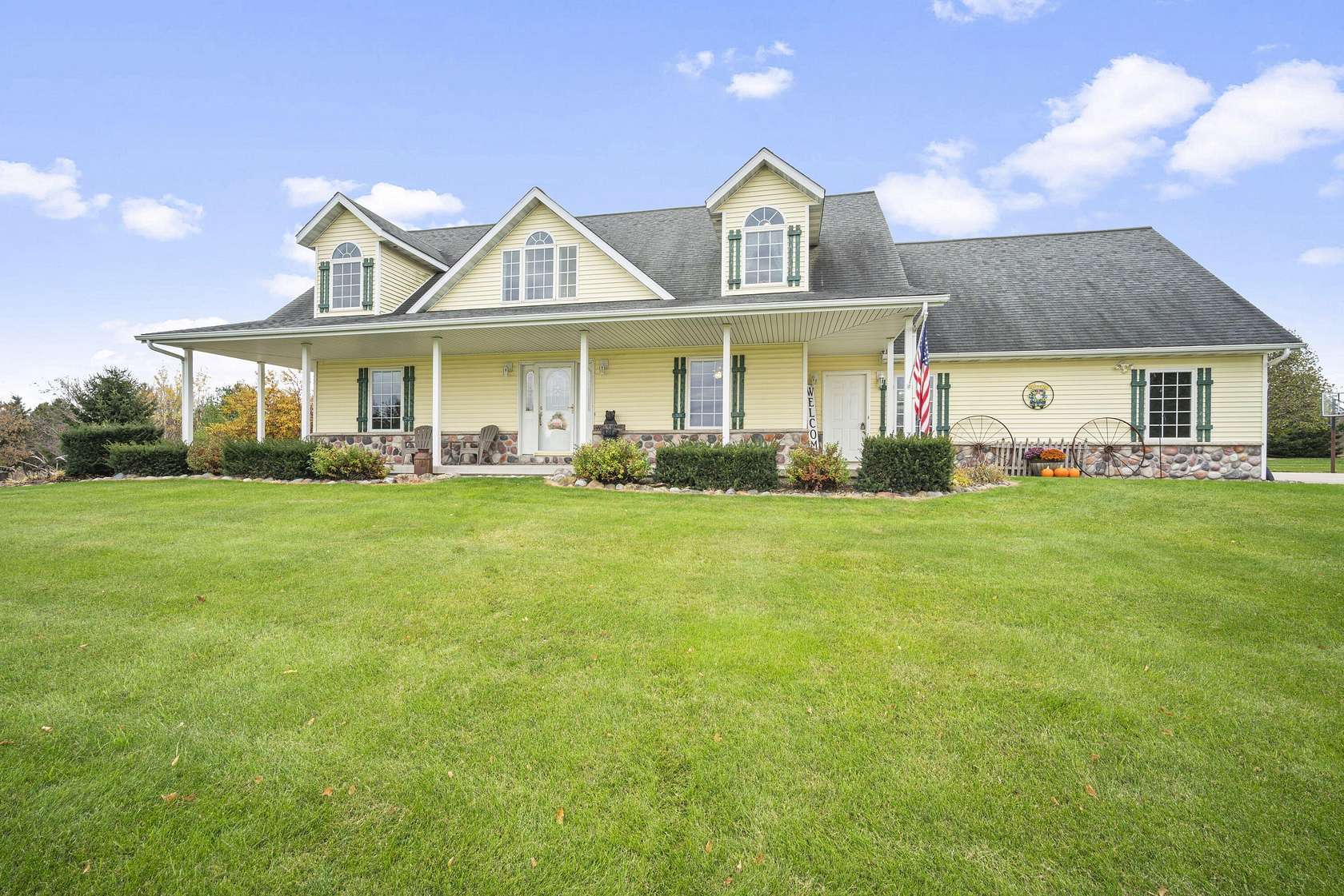 3 Acres of Residential Land with Home for Sale in Campbellsport, Wisconsin