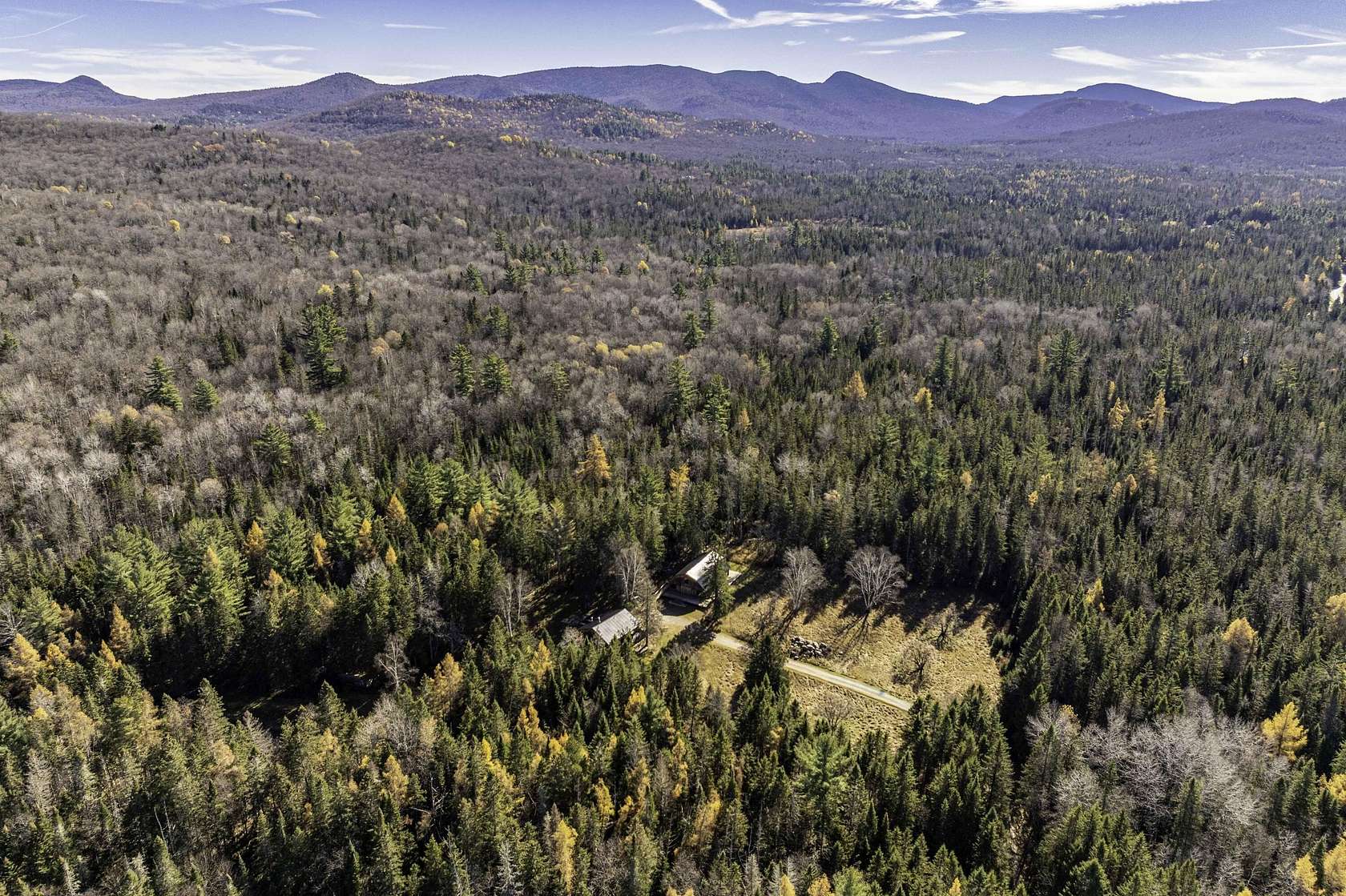 41 Acres of Recreational Land with Home for Sale in Indian Lake, New York