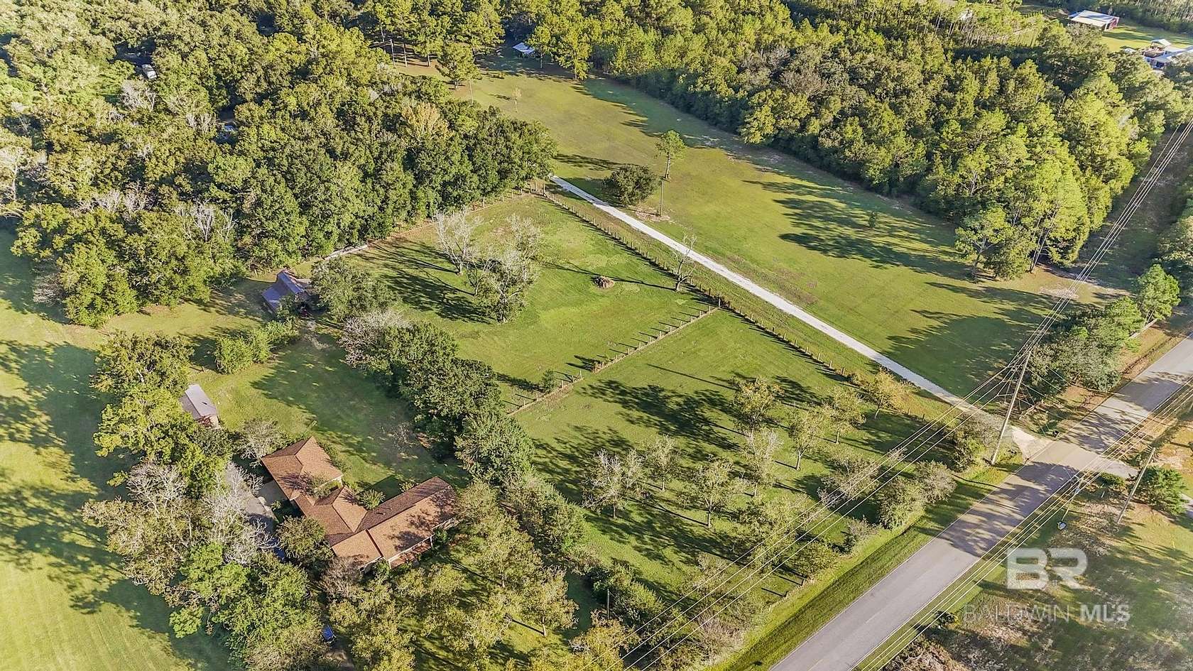 3.8 Acres of Residential Land with Home for Sale in Fairhope, Alabama