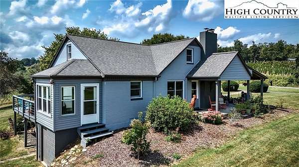 112 Acres of Land with Home for Sale in Crumpler, North Carolina