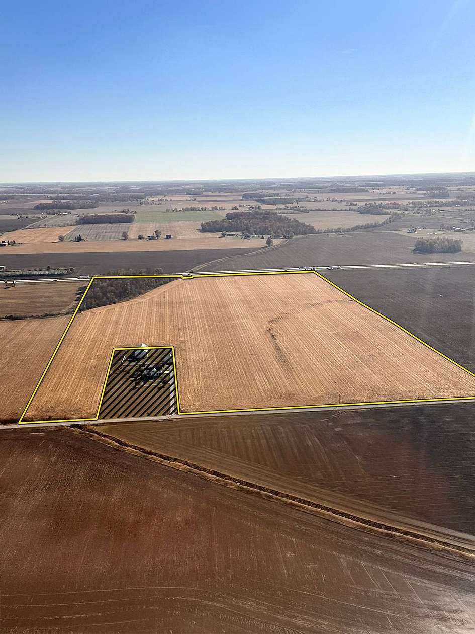 74.3 Acres of Agricultural Land for Sale in Yoder, Indiana