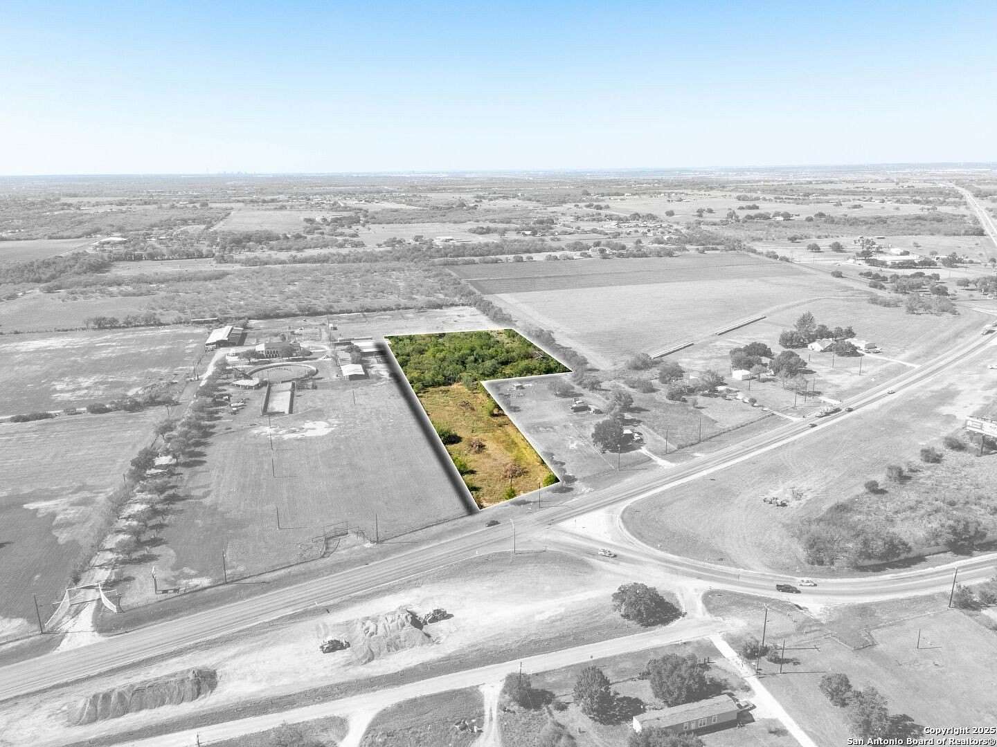 4.42 Acres of Mixed-Use Land for Sale in Adkins, Texas