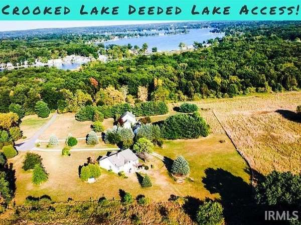 6.45 Acres of Residential Land with Home for Sale in Angola, Indiana