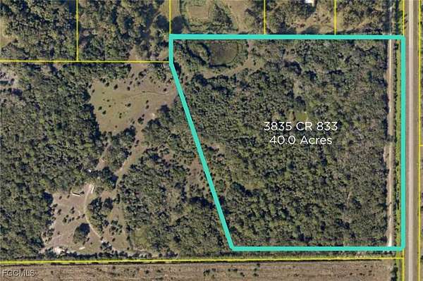 40 Acres of Recreational Land for Sale in Clewiston, Florida