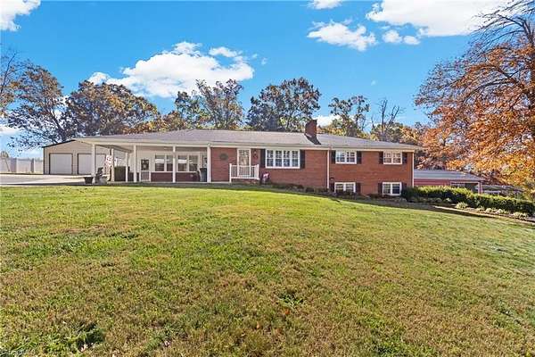 9 Acres of Land with Home for Sale in Maiden, North Carolina