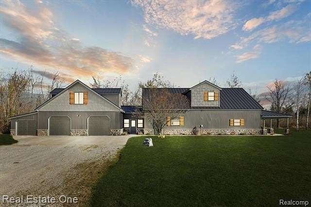 37.8 Acres of Land with Home for Sale in Cheboygan, Michigan