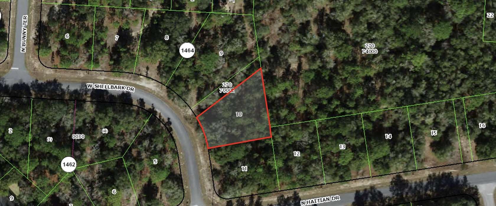 0.3 Acres of Residential Land for Sale in Citrus Springs, Florida