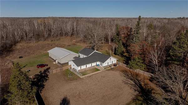 10 Acres of Land with Home for Sale in Pine River, Minnesota