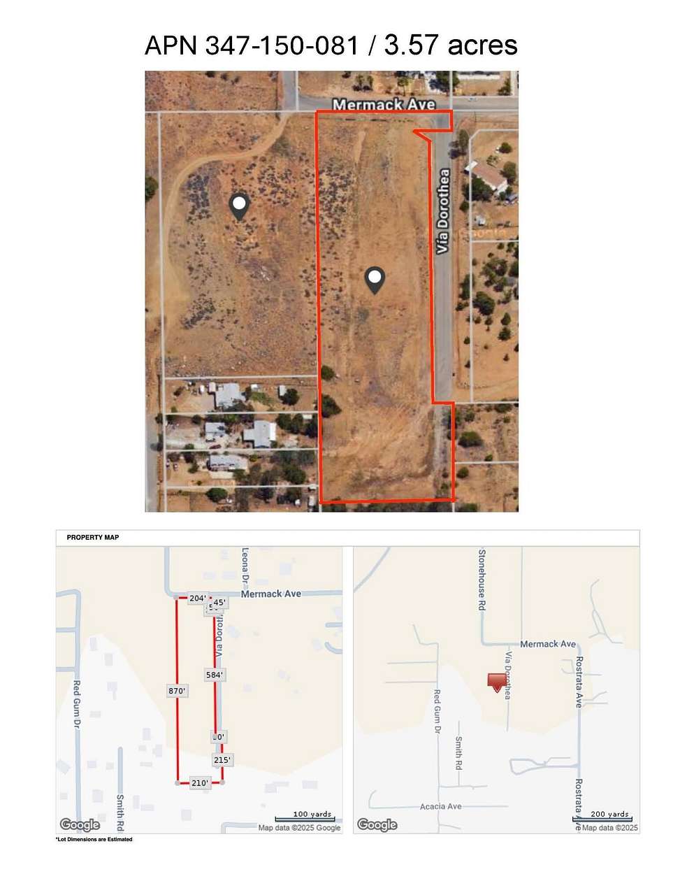 3.57 Acres of Residential Land for Sale in Lake Elsinore, California